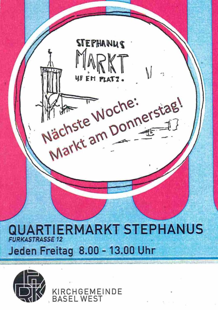 Quartiermarkt Stephanus Neubad Basel